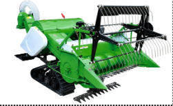 4LZ-0.6A Rice-Wheat Mini Combine Harvester